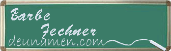 Barbe Fechner Visitenkarte
